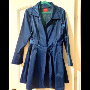 ELLE satin trench coat